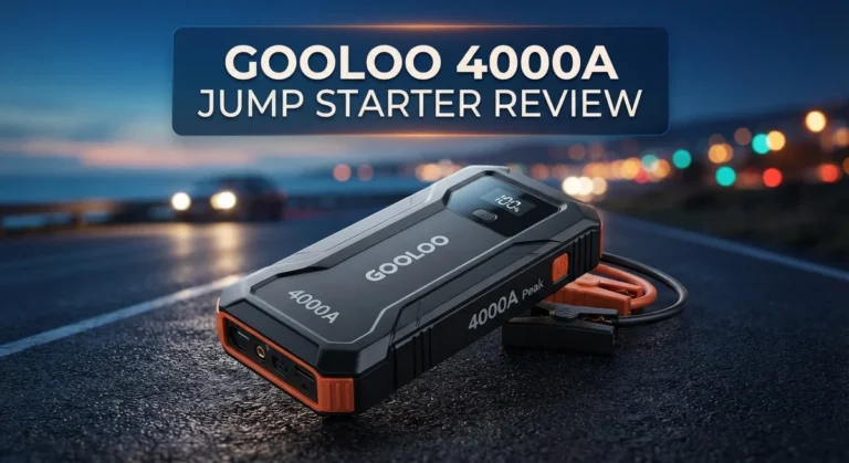GOOLOO 4000A Jump Starter Review: Worth It?