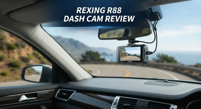 Rexing R88 Dash Cam Review: Dual 4K Recording