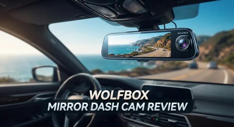 Wolfbox Mirror Dash Cam Review: 4K Front, 2.5K Rear, 12-Inch Touchscreen