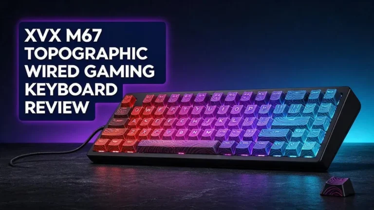 XVX M67 Topographic Wired Gaming Keyboard Review: Worth Trying?